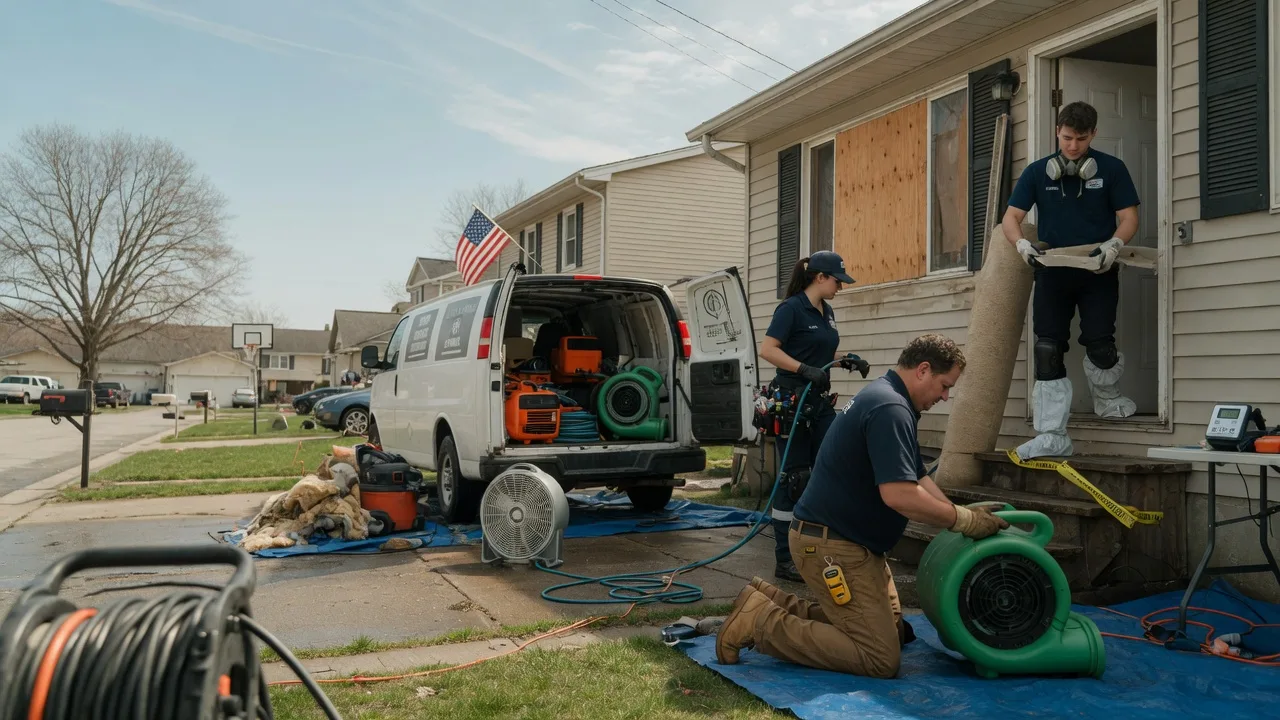 Water Damage Restoration in Woodville, OH near me